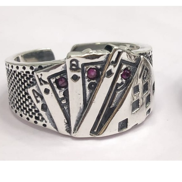 925 silver antique design hallmark ring  by 