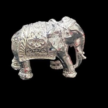 925 Silver Elephant Moorti by 