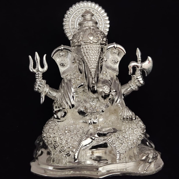 925 Solid Ganesh Idol by 