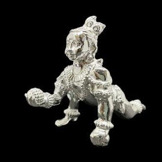 925 Silver Ganpati Balgopal Idol